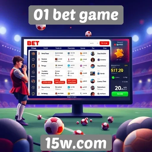 Plataforma e usabilidade do 01 bet game